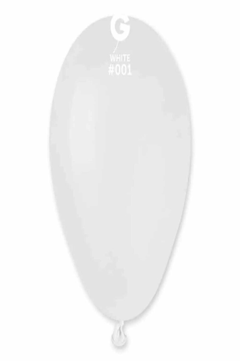 10'' WHİTE GEMAR PASTEL BALON