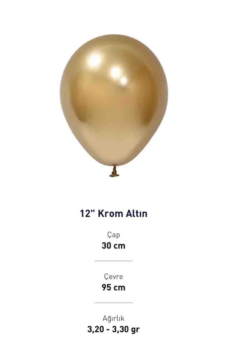 Krom Balon 50'li