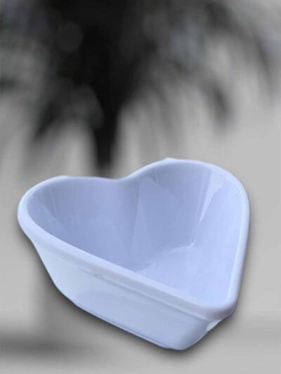 PLASTİK KALP MODEL LOKUMLUK