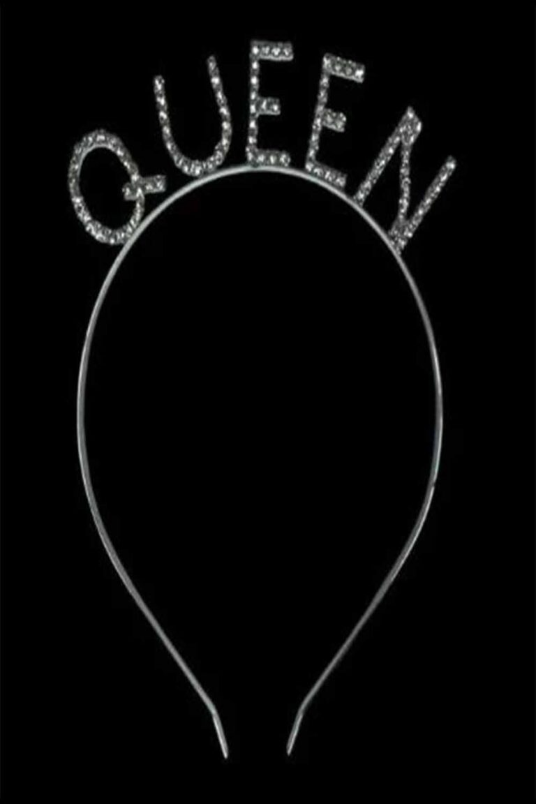 SİLVER BİRTDAY QUEEN TAÇ TAŞLI