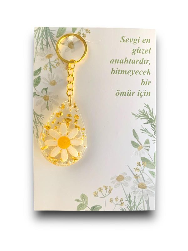 PAPATYA MODEL EPOKSİ ANAHTARLIK 20'Lİ
