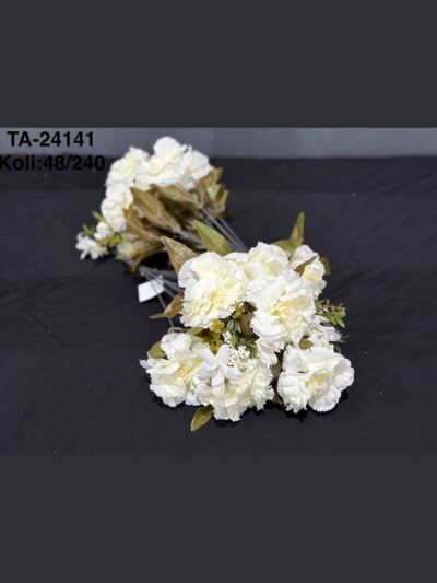 TA-24141 - KREM KARANFİL ÇİÇEK